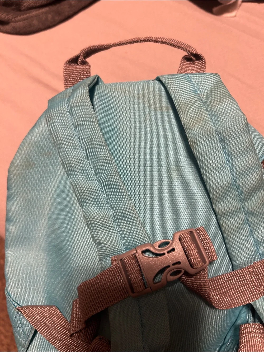 Dino Spike Backpack little kid - Teal & Yellow
